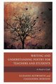 Writing and Understanding Poetry for Teachers and Students, Keyworth Suzanne