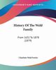 History Of The Weld Family, Fowler Charlotte Weld