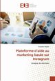 Plateforme d'aide au marketing base sur Instagram, Saidani Oussama