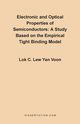 Electronic and Optical Properties of Semiconductors, Lew Yan Voon Lok C.