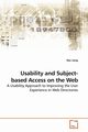 Usability and Subject-based Access on the Web, Jiang Nan