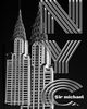 Iconic Chrysler Building New York City  Drawing Writing journal, Huhn Michael