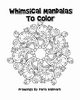 Whimsical Mandala Designs to Color, Hallmark Darla