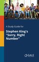 A Study Guide for Stephen King's 