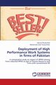 Deployment of High Performance Work Systems in firms of Pakistan, Butt Hamza Pervaiz