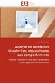 Analyse de la relation citadin-eau, des attitudes aux comportements, BARTHELEMY-L