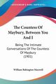 The Countess Of Maybury, Between You And I, 