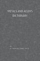 Metals and Alloys Dictionary, Merlub-Sobel M.