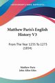 Matthew Paris's English History V3, Paris Matthew