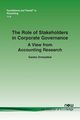 The Role of Stakeholders in Corporate Governance, Ormazbal Gaizka