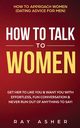 How to Talk to Women, Asher Ray