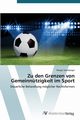 Zu den Grenzen von Gemeinntzigkeit im Sport, Steinberger Margit