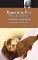 Chants de la M?re, Supplment 2013-2015, M.A. Center