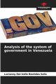 Analysis of the system of government in Venezuela, Bastidas Solis Lucianny Del Valle