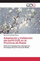 Adaptacin y Validacin del perfil CUE en la Provincia de ?uble, Fuentealba Reyes Macarena