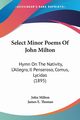 Select Minor Poems Of John Milton, Milton John