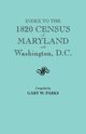 Index to the 1820 Census of Maryland and Washington, D.C., Parks Gary W.