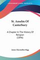 St. Anselm Of Canterbury, Rigg James Macmullen