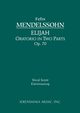 Elijah, Op.70, Mendelssohn Felix