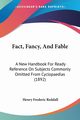 Fact, Fancy, And Fable, 