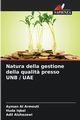 Natura della gestione della qualit? presso UNB / UAE, Al Armouti Ayman