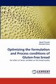 Optimizing the formulation and Process conditions of Gluten-free bread, Tiruneh Dawit