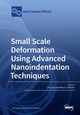Small Scale Deformation Using Advanced Nanoindentation Techniques, 