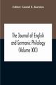 The Journal Of English And Germanic Philology (Volume Xxi), 