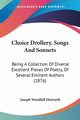 Choice Drollery, Songs And Sonnets, Ebsworth Joseph Woodfall