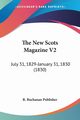 The New Scots Magazine V2, R. Buchanan Publisher