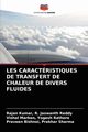 LES CARACTRISTIQUES DE TRANSFERT DE CHALEUR DE DIVERS FLUIDES, Kumar R. Jaswanth Reddy Rajan