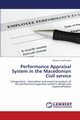 Performance Appraisal System in the Macedonian Civil service, Cvetkovska Mirjana