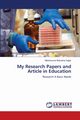My Research Papers and Article in Education, Gajjar Nileshkumar Babubhai
