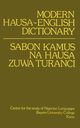 Modern Hausa-English Dictionary, Bayero University College Kano